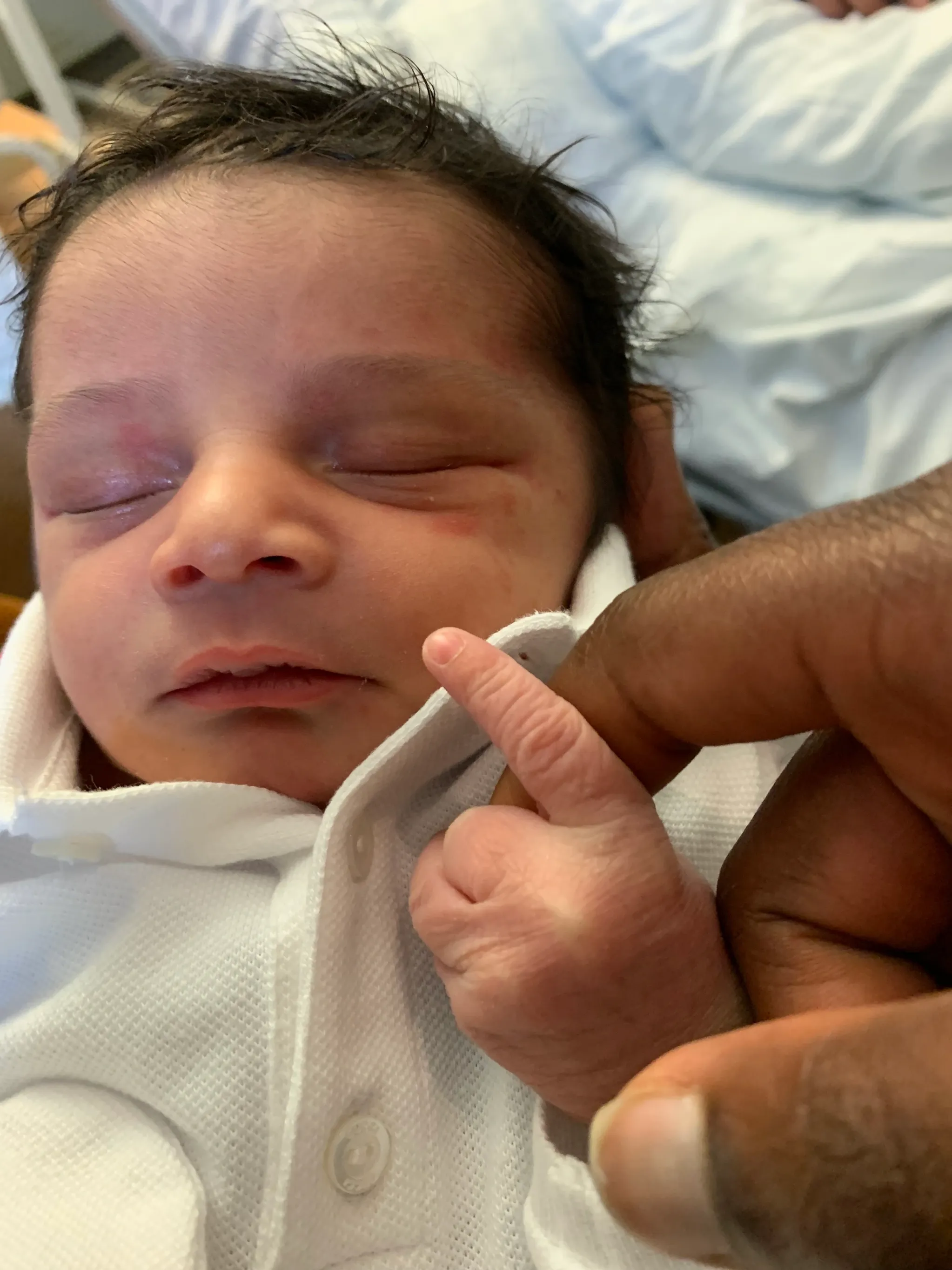 Healthy newborn
